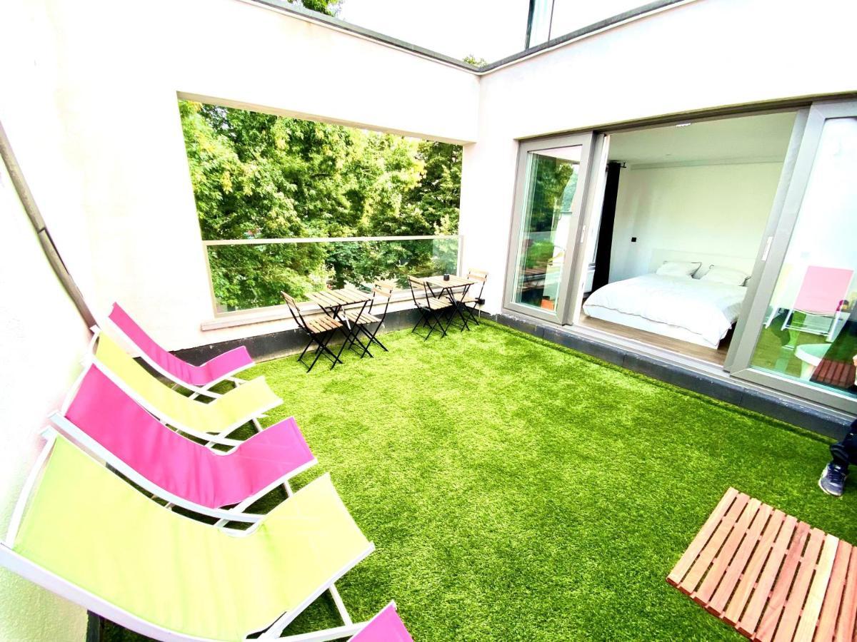 The Square - Vacation Rental With Outdoor Sauna - Centre Of Antwerpen Buitenkant foto